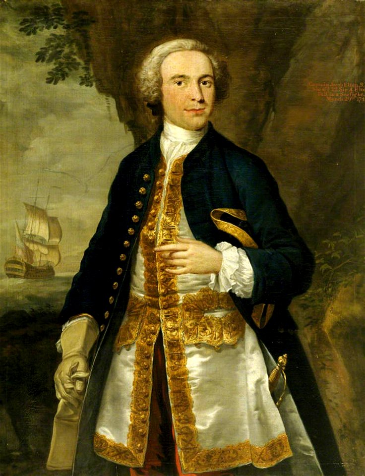 John Wollaston (1710-1775^) - Captain Jacob Elton (1712–1745), RN - 624152 - National Trust