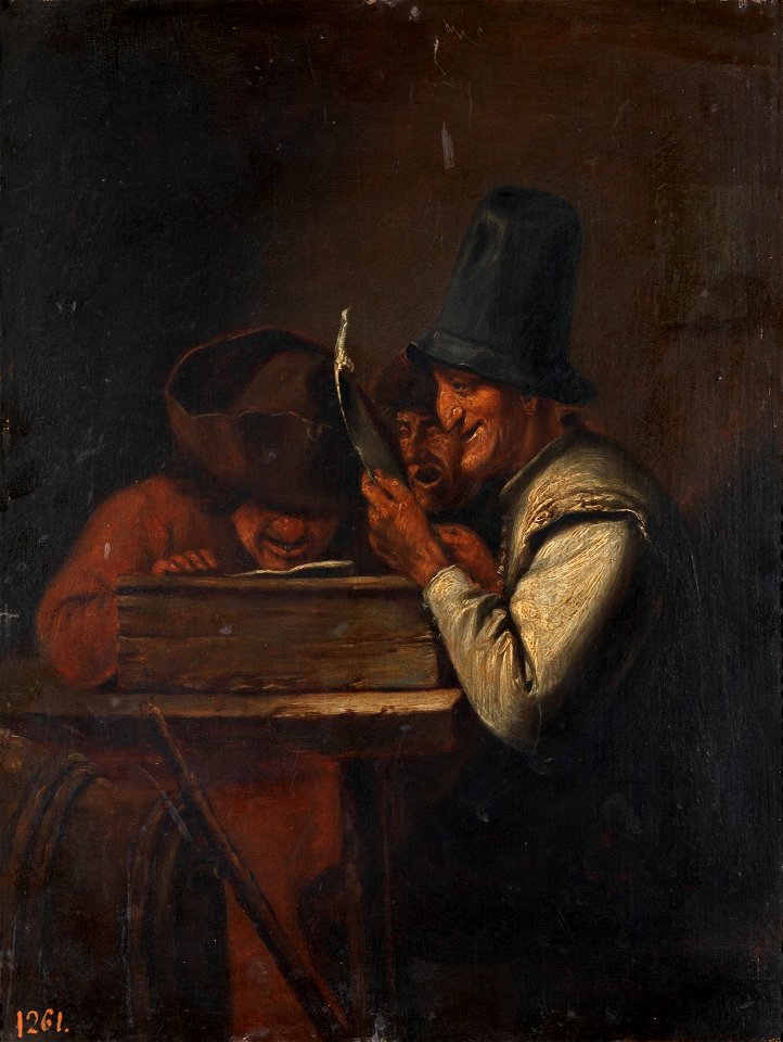 Joos van Craesbeeck - Burlesque trio