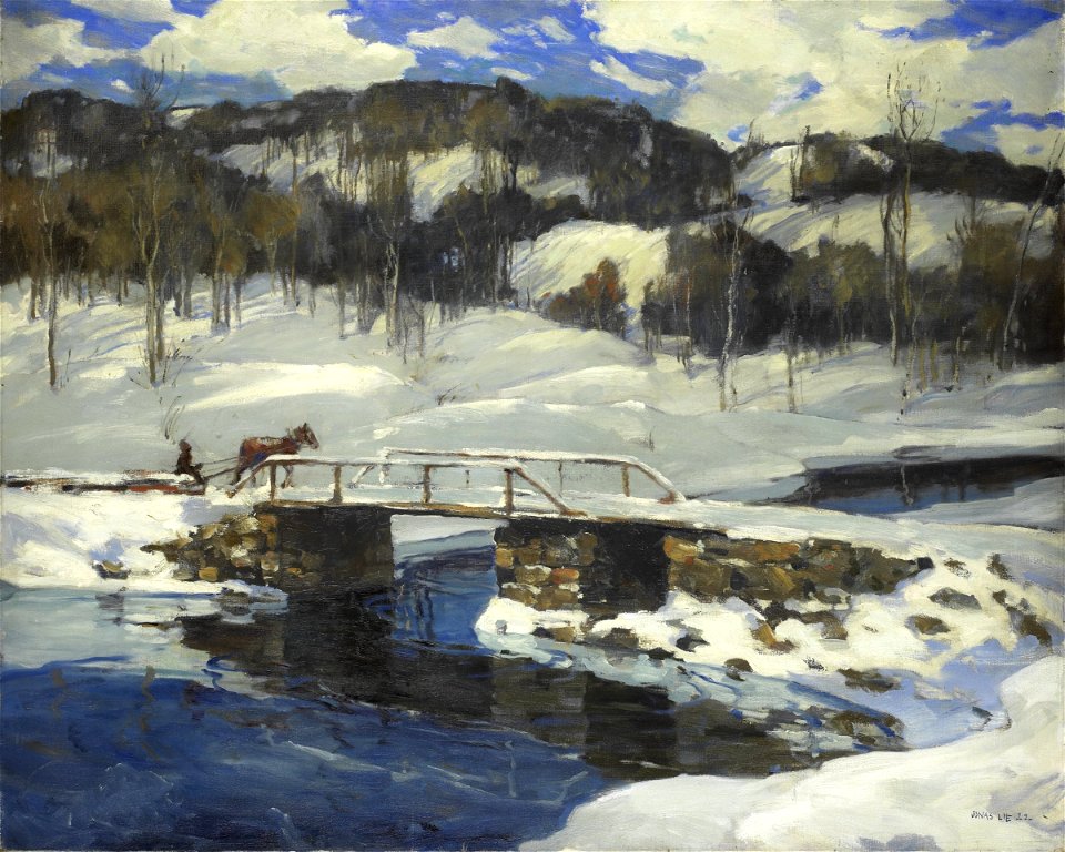 Jonas Lie - Logging Road - 64.19 - Minneapolis Institute of Arts