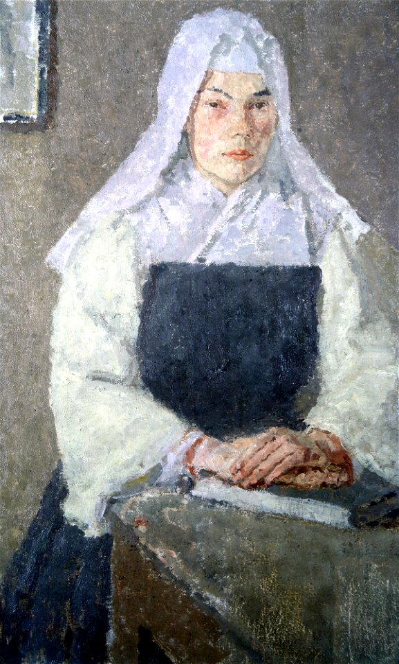 Gwen John, The Nun (Glynn Vivian)