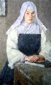Gwen John, The Nun (Glynn Vivian)