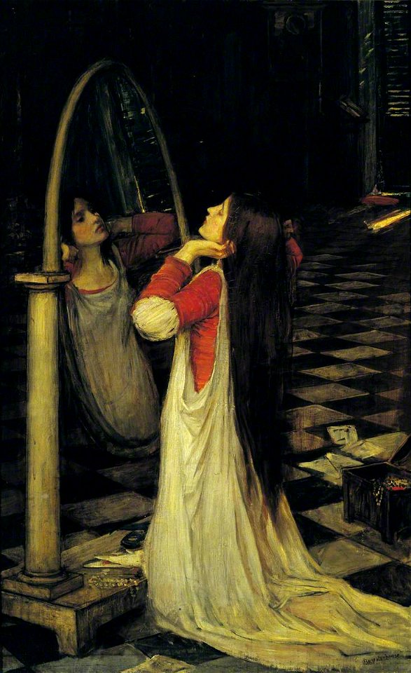 John William Waterhouse - Mariana in the South (study)