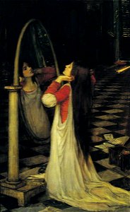 John William Waterhouse - Mariana in the South (study). Free illustration for personal and commercial use.