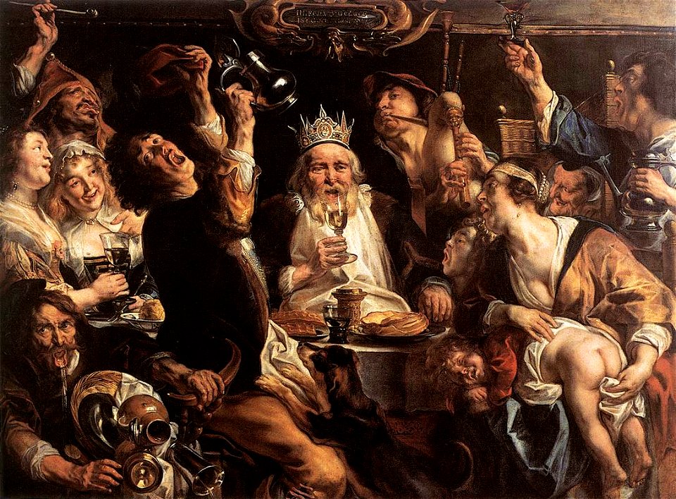 Jordaens King Drinks
