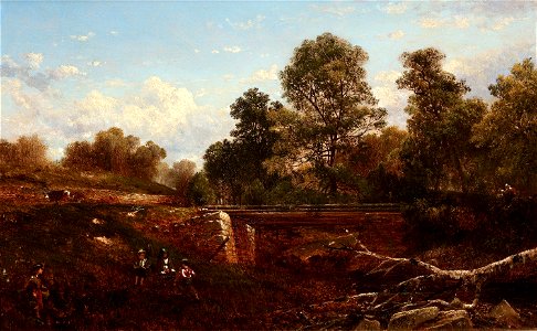 The Childrens Playground-David Johnson-1873