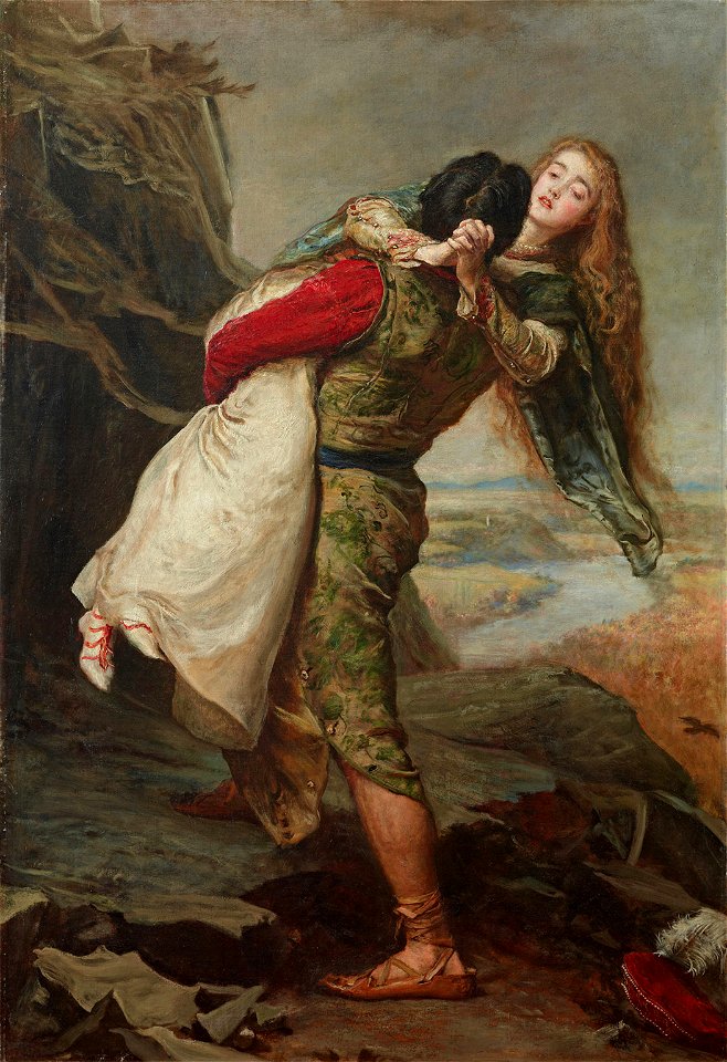 John-Everett-Millais-The-Crown-of-Love-1875