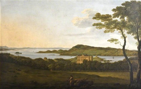 Jonathan Fisher (d.1809) - Castle Ward from a Mountain Wood - 836141 - National Trust