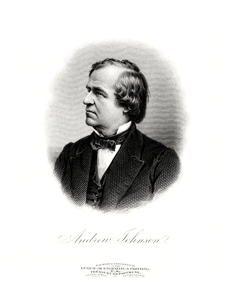 JOHNSON, Andrew-President (BEP eng portrait restored)