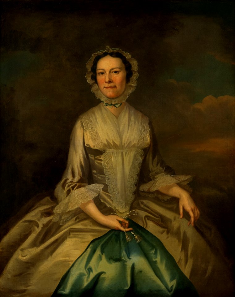 John Wollaston - Mrs. William Peartree Smith (née Mary Bryant 1719-1811) - y1966-21 - Princeton University Art Museum