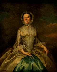 John Wollaston - Mrs. William Peartree Smith (née Mary Bryant 1719-1811) - y1966-21 - Princeton University Art Museum