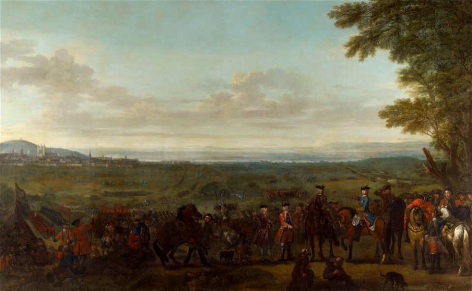 John Wootton (c. 1682-1764) - The Siege of Tournay - RCIN 407184 - Royal Collection
