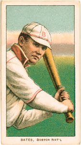 Johnny Bates, Boston Doves, baseball card portrait LCCN2008675092