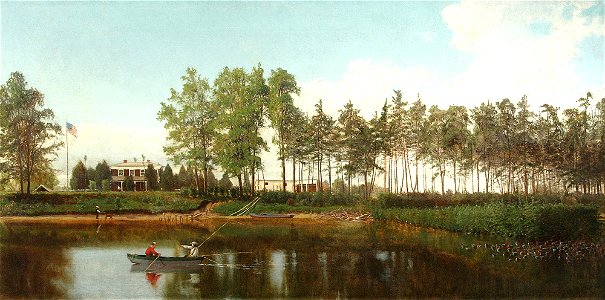 A Good Day's Fishing (Charles County, Maryland in 1886), by Hugh Bolton Jones 7709
