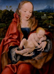 Joos- van Cleve - Madonna and Child