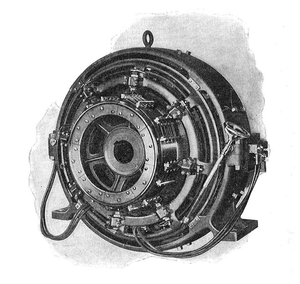 Johnson-Lundell generator (Rankin Kennedy, Electrical Installations, Vol II, 1909)