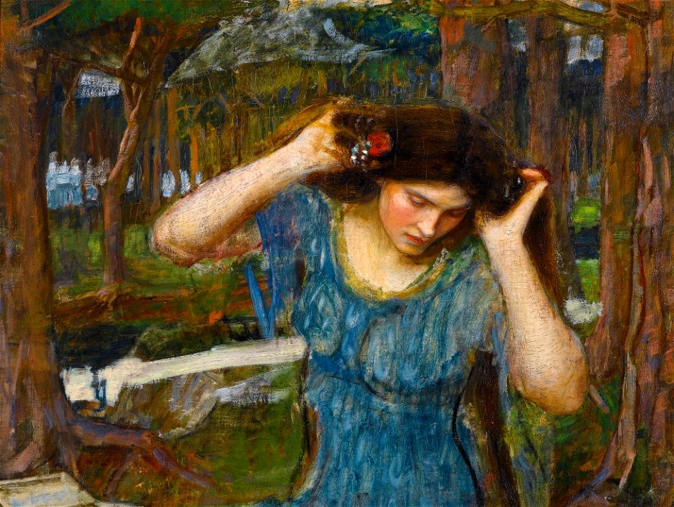 John William Waterhouse - Vain Lamorna, A Study for Lamia