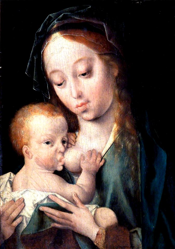 Joos van Cleve (c.1464-c.1540) (after) - The Madonna and Child - 1257119 - National Trust