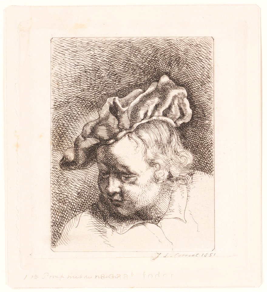 Jongenskop, objectnr A 12272