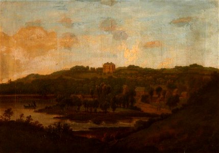 Jonathan Fisher (d.1809) (by or after) - Castle Ward from Audley's Castle - 836243 - National Trust
