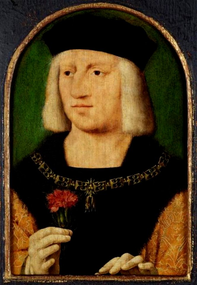 Joos van Cleve - Portret van keizer Maximiliaan I - GG 972 - Kunsthistorisches Museum