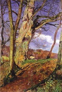 John William Inchbold - A study