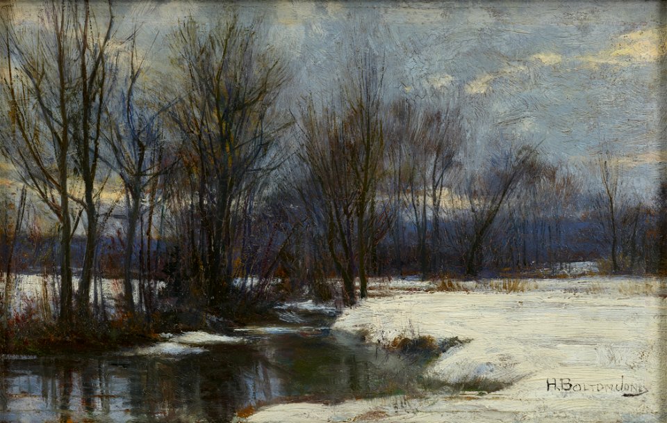 Hugh Bolton Jones - Winter Landscape - 62.30 - Minneapolis Institute of Arts