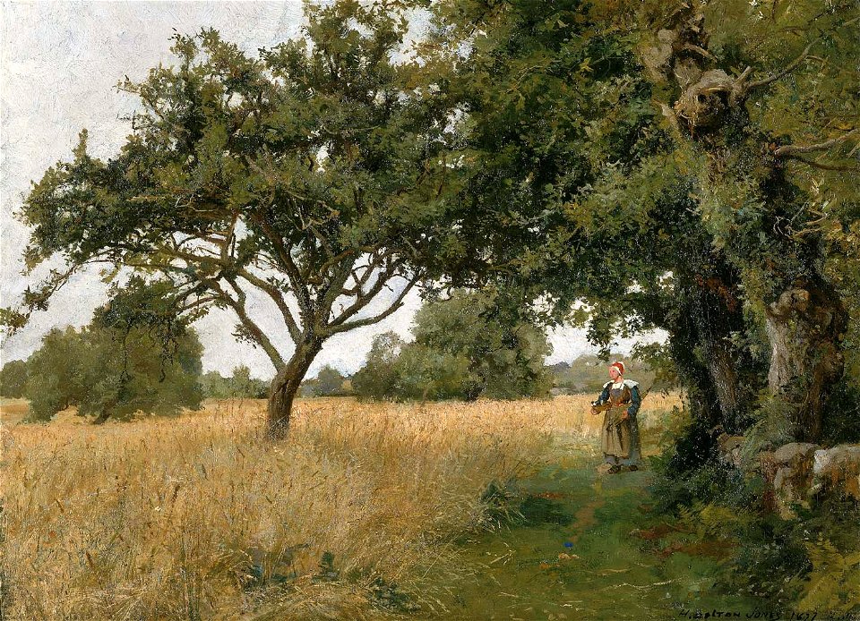 H. Bolton Jones - Brittany Landscape - 1982.68 - Smithsonian American Art Museum