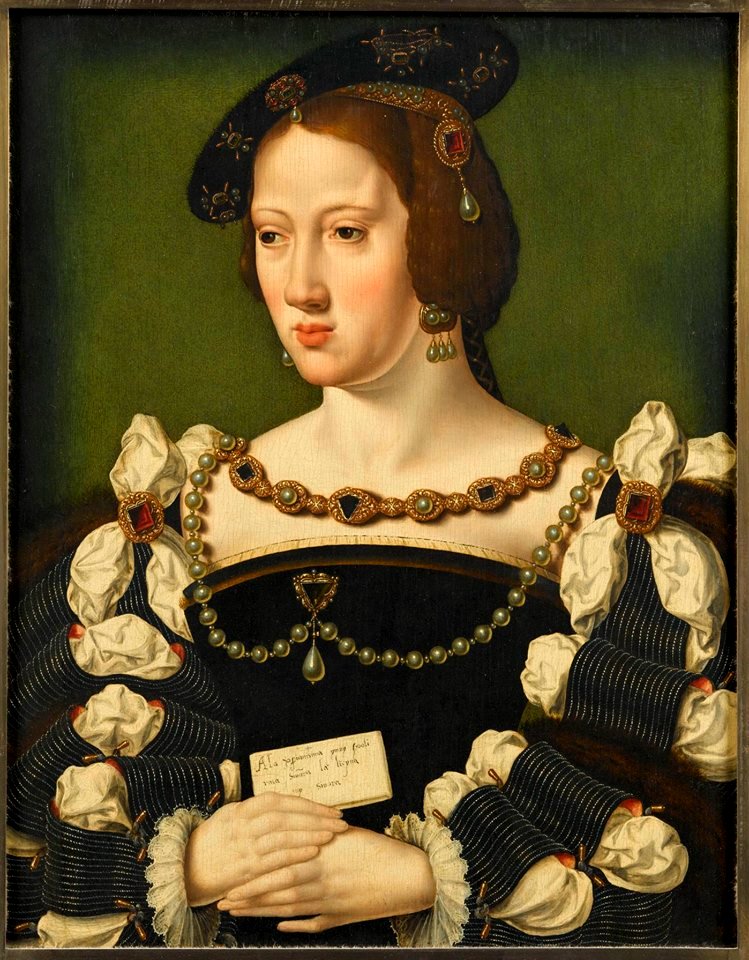 Joos van Cleve - Eleonore of Austria - Musée Condé