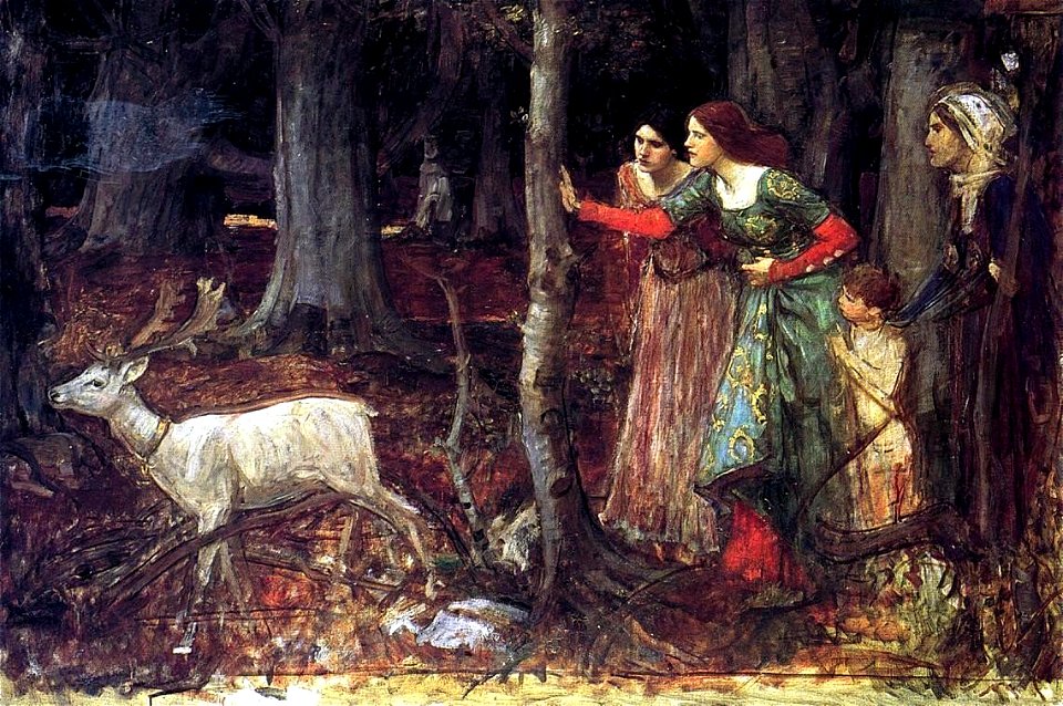 John William Waterhouse - The Mystic Wood