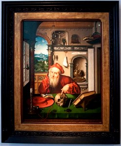 Joos van Cleve - Der heilige Hieronymus