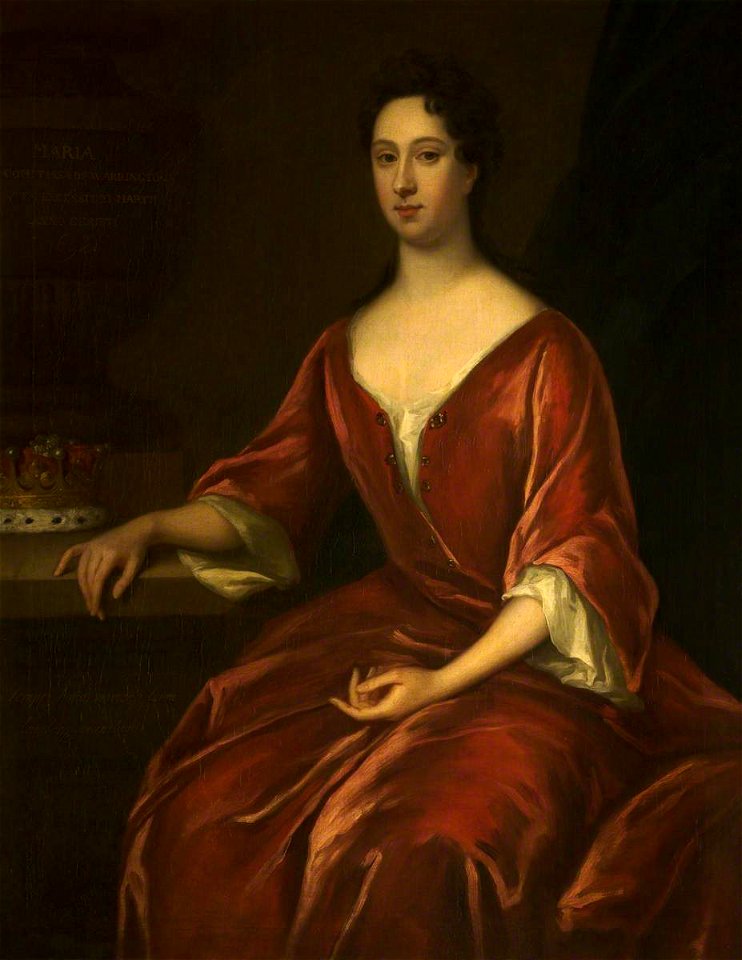 Jonathan Richardson the elder (1667-1745) - Mary Langham (1653-1654–1690-1691), Countess of Warrington - 932315 - National Trust