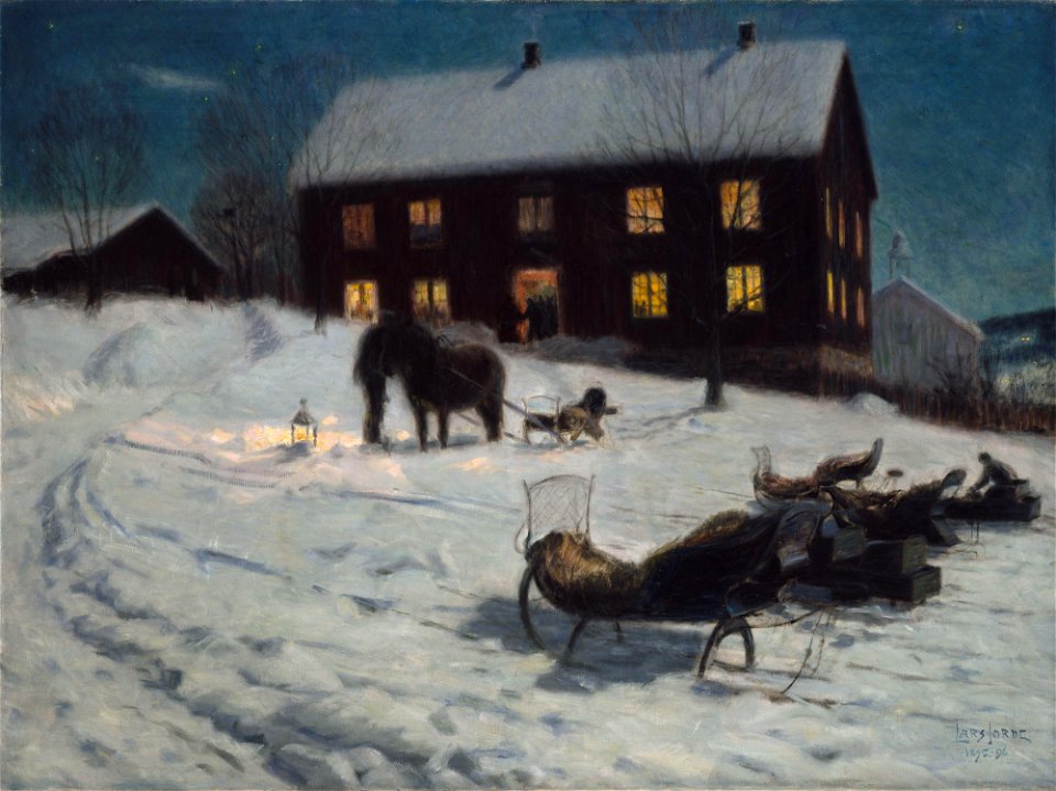 Lars Jorde - Christmas Party - NG.M.00475 - National Museum of Art, Architecture and Design