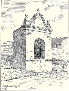 Josef Brož (1866-1949) - kaplička u Lipovice