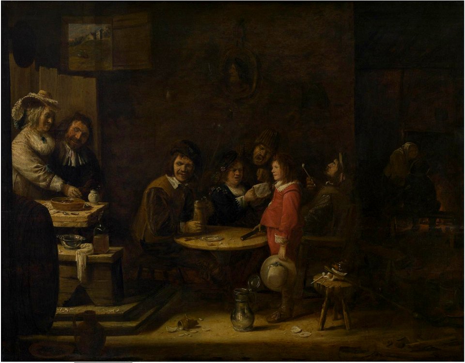 Joos van Craesbeeck -.The five senses