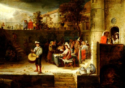 Joos van Craesbeeck (c.1605-1662) (style of) - The Tax Collector - 290377 - National Trust