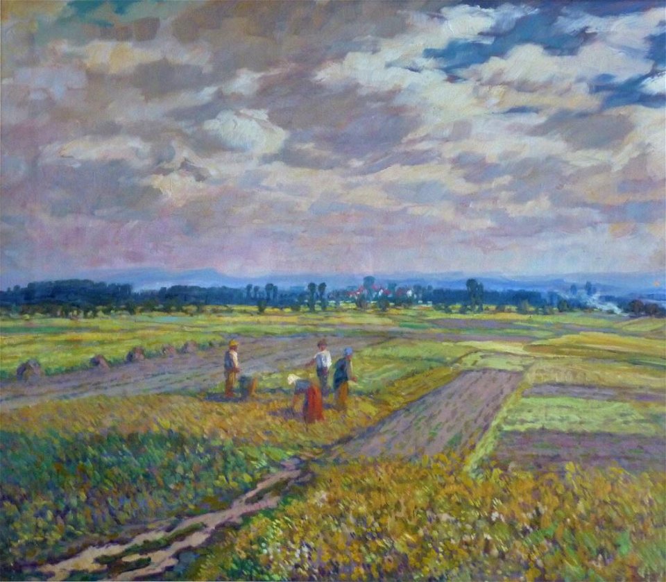 Josef Bárta Polabská krajina 1915