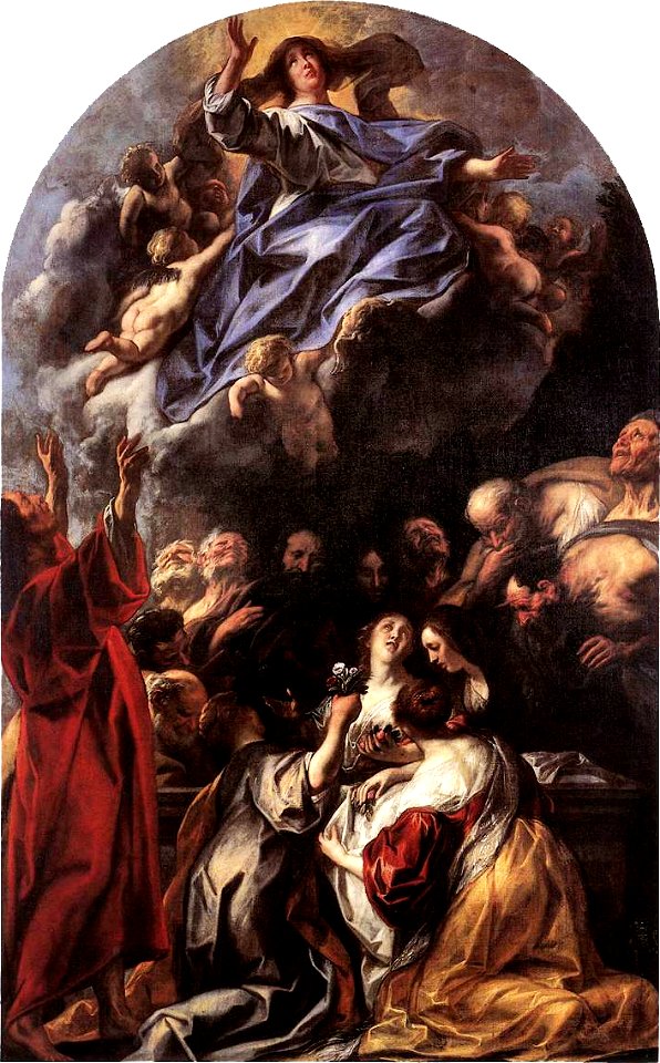 Jordaens Assumption of the Virgin