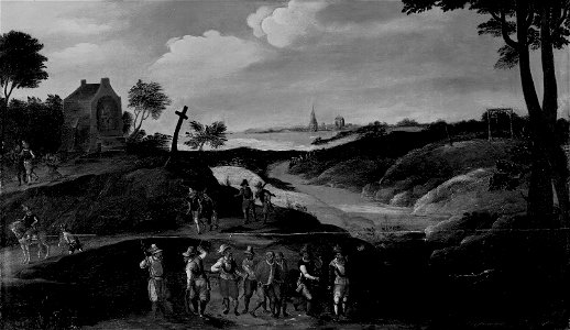 Joos de Momper, II - Landscape with Figures - 1976.1269 - Art Institute of Chicago