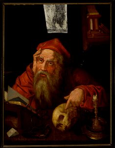 Joos van Cleve - Saint Jerome in his study - M.Ob.1045 MNW - National Museum in Warsaw