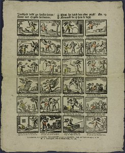 Jonkheid wild' gy speelen leeren, komt met Cupido verkeeren-Catchpenny print-Borms 0968
