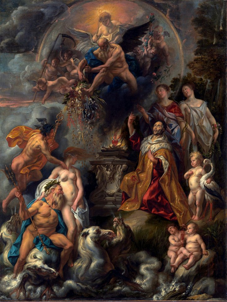 Alegoría de la Paz de Westfalia, por Jacob JordaensFXD