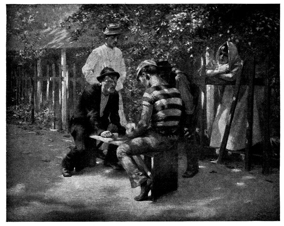 Josef Engelhart Die Kartenspieler 1914 dgE