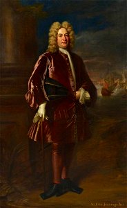 Jonathan Richardson the elder (1667-1745) - Admiral Sir John Jennings (1664–1743) - BHC2806 - Royal Museums Greenwich