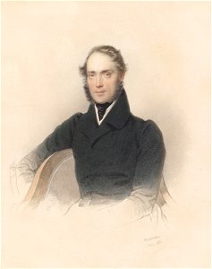 Josef Kriehuber Bildnis Eduard Cuny von Pierron