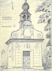 Josef Brož (1866-1949) - zvonička v Libotyni