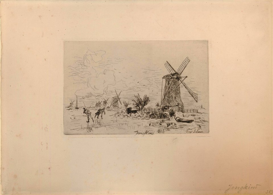 Jongkind - A winterscene, 1931,1114.447