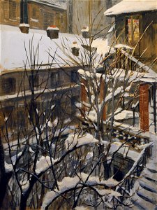 Josef Engelhart - Blick aus meinem Fenster - 1039 - Österreichische Galerie Belvedere