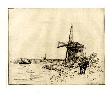 Jongkind - Le chemin de halage, 1949,0411.4269