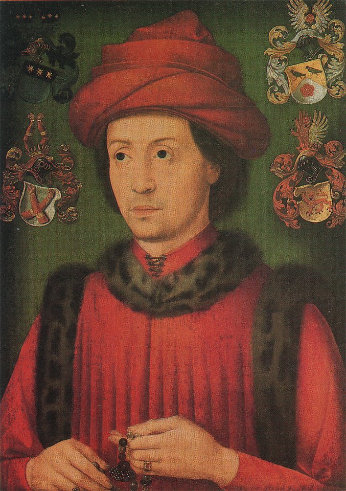 Joos van Cleve the Elder, Portrait of Roger, Count Bitterswyk Geldern