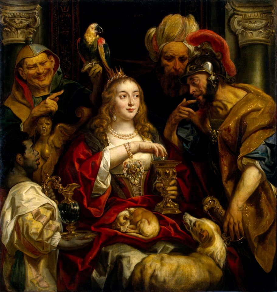 Jordaens - Feestmaal van Cleopatra